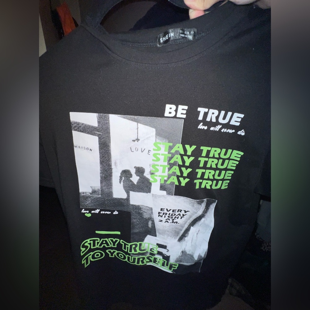Graphic Stay True T Shirt